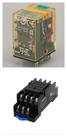 

RN4S-NL-D24 + SN4S-05D Relay + base