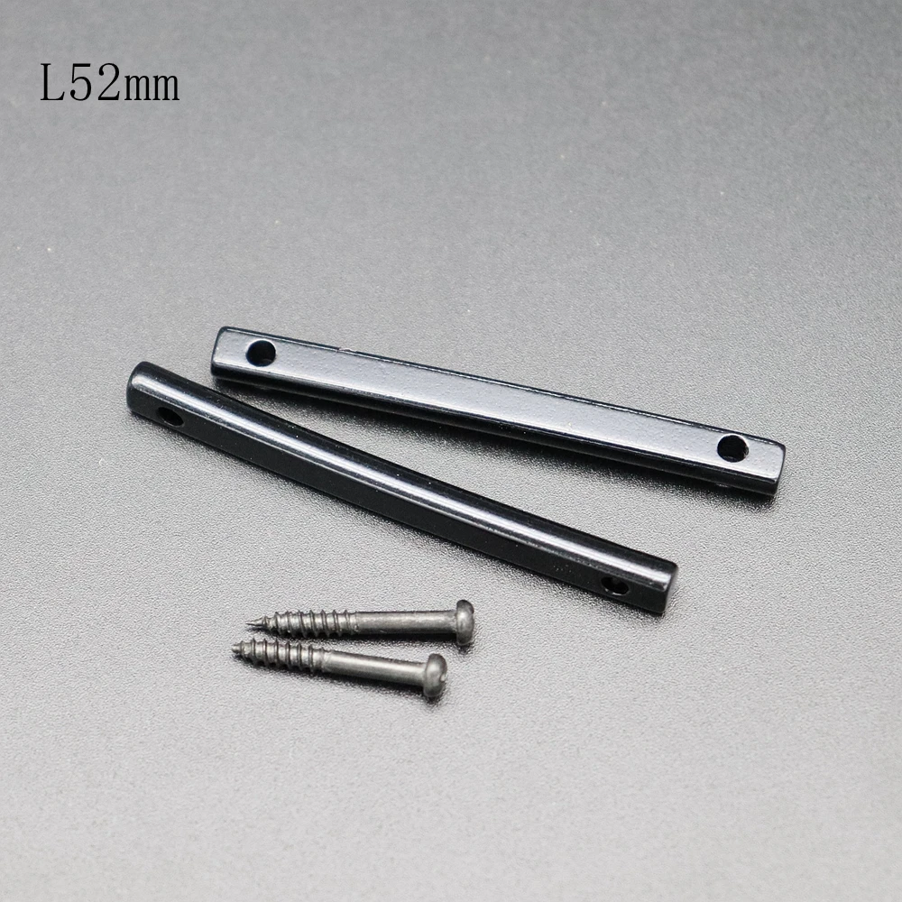 2pcs Guitar String Retainer Bar String Trees Guides Guitar Replacement Parts Comes With 2 Mounting Screws