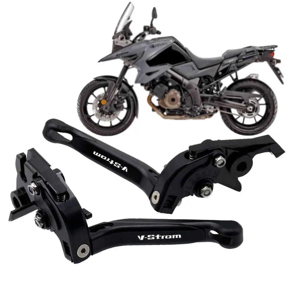 For SUZUKI DL 1050/V-STROM 2019-2021 DL1000/V-STROM 2002-2018 Motorcycle Brake Clutch Levers Foldable Extendable Adjustable