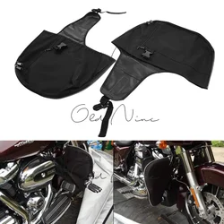Motorcycle Waterproof Soft Lowers Chaps Leg Warmer For Harley Dyna Super Glide Street Bob Super Glide Custom 2006-2020 Legbag