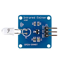 OPEN-SMART Infrared Emitter IR Transmitter 38K Hz 940nm IR Emitter Module Compatible for Arduino