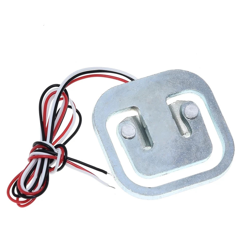 1/4 Stück 50kg Wägezelle für Wägeerkennung, Widerstandsmessung, Halbbrücken-Gesamtgewichtswaagen, Druckmesssensor – Detail 7
