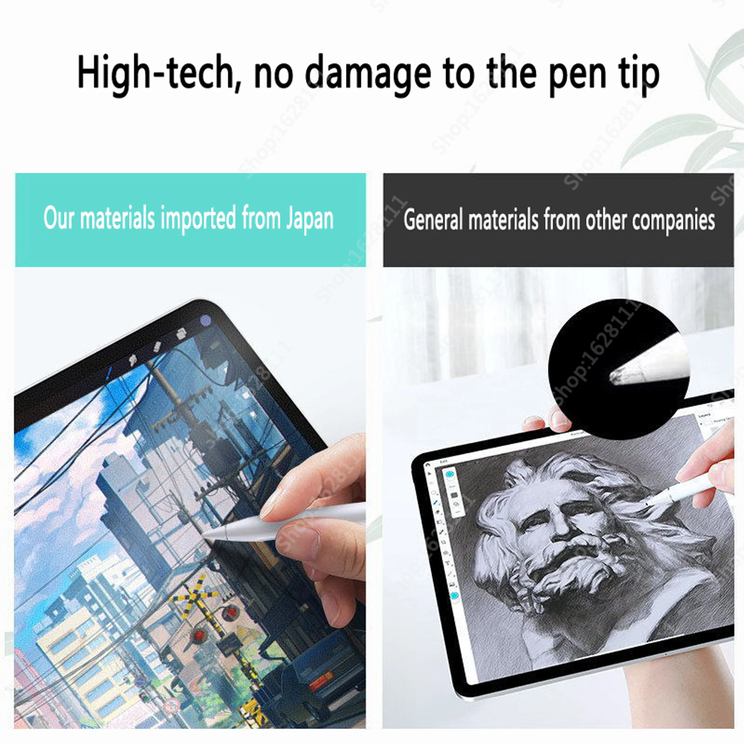 Papier Protector Wie Film Matte PET Anti Glare Malerei Für 2022 2020 iPad Air 5/4 10,9 10,2 9,7 10,5 M1 pro11 12,9 zoll Bildschirm