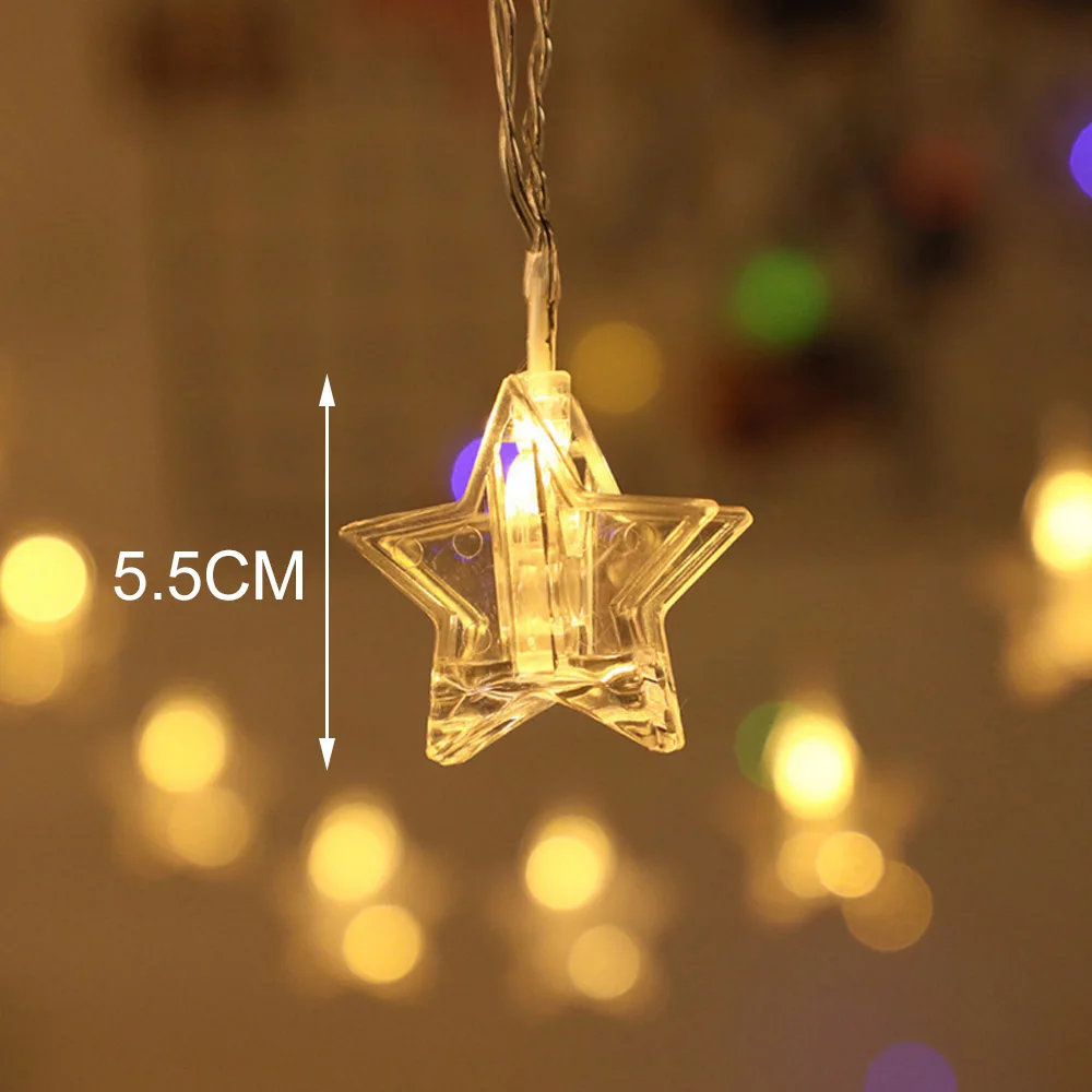 1.5M 3M 6M Card Picture Star Photo Clip LED String Light Battery Powered Indoor Decoration for Party Festival Wedding Birthday