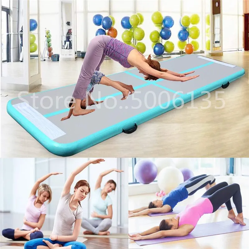 3M 4M 5M Inflatable Track AirTrack Gymnastics Tumbling Floor Trampoline Mats For Gymnast Gift Yoga/Training/Dance/Taekwondo/Gym