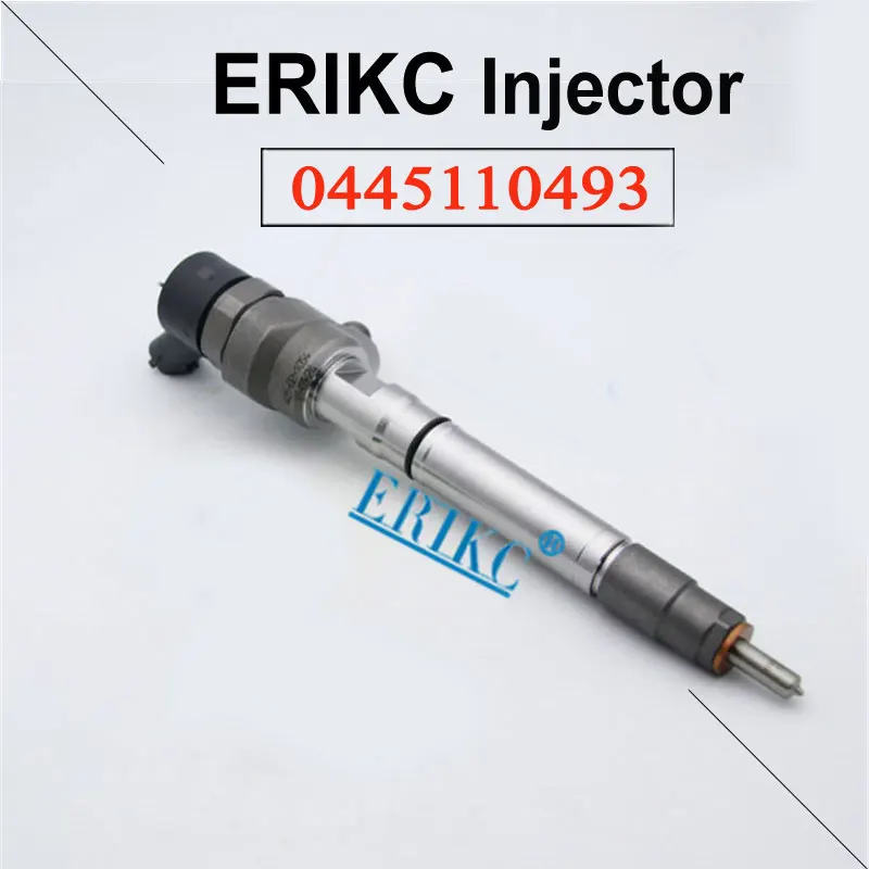 

ERIKC 0445110493 Original Fuel Injector 0 445 110 493 Common Rail Diesel Injection Assy 0445 110 493 for JAC Sprayer