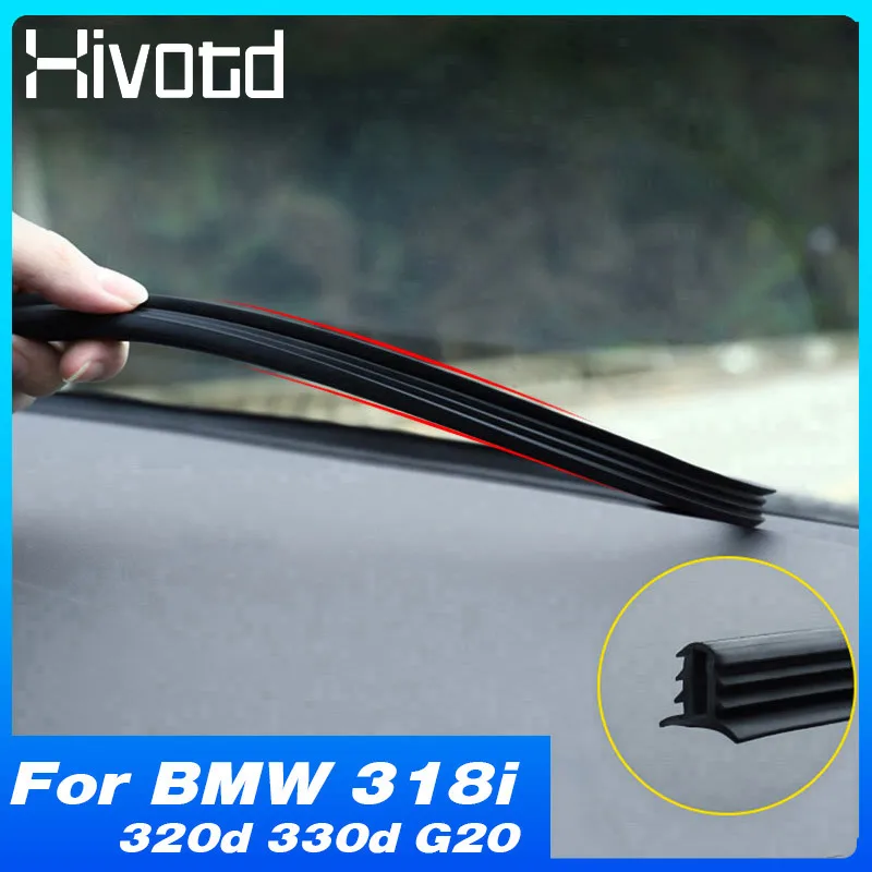 

Dashboard Sealing Strips Central Control Soundproof Windshield Interior Decor Accessories For BMW 318i 320d 330d G20 2023-2020