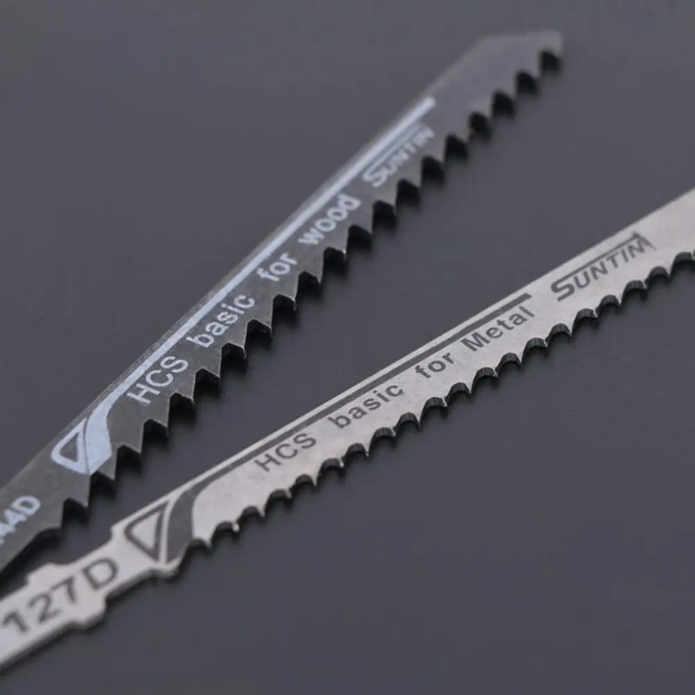 จิ๊กซอว์ใบมีด T Shank ใบเลื่อยชุด T244D T144D T111C T118A สำหรับไม้โลหะพลาสติก