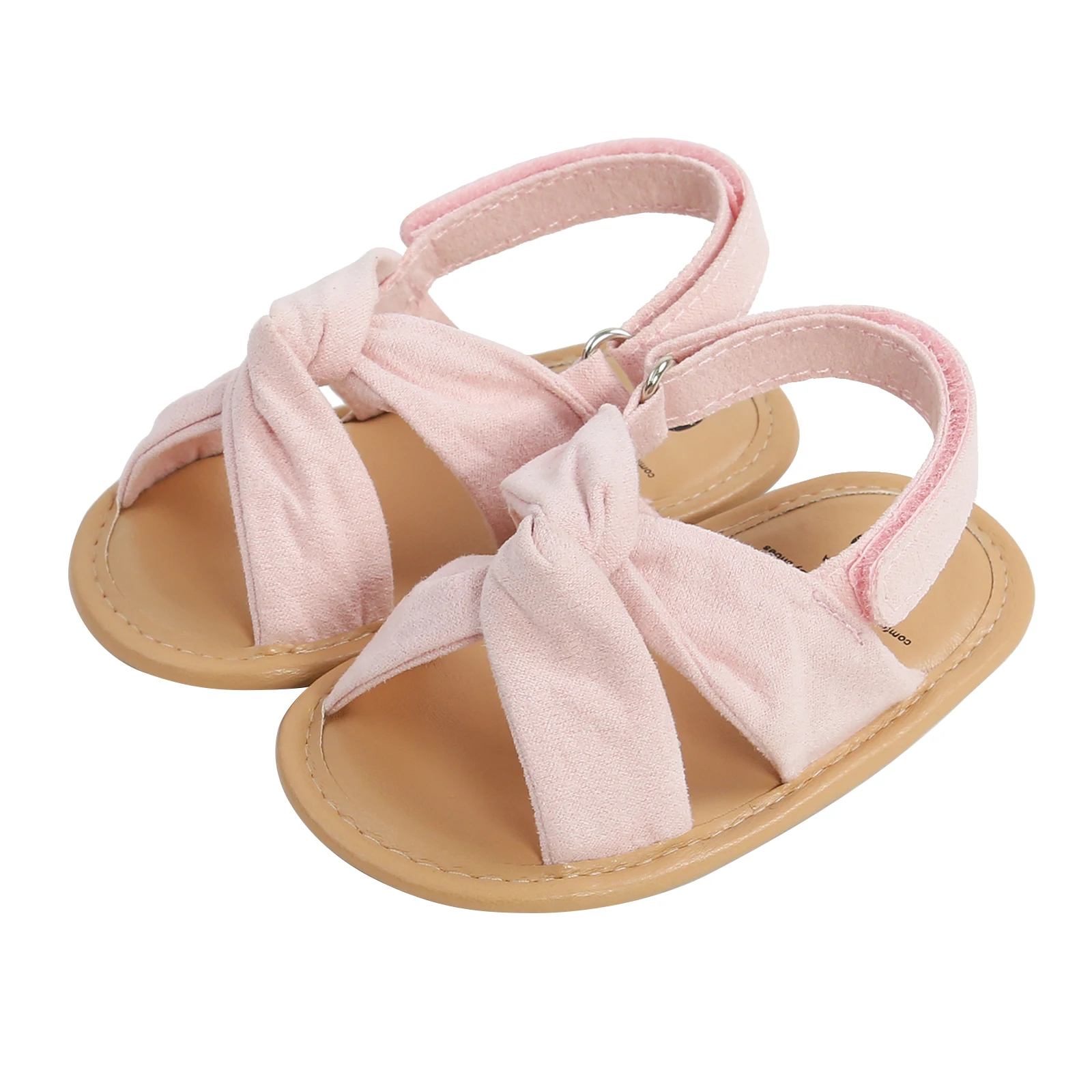 Zomer Pasgeboren Baby Meisjes Sandalen Schoenen Eenvoudige Stijl Effen Kleur Hollow Out Zachte Tong Schoenen Outdoor Indoor Casual Schoenen 0-18 M