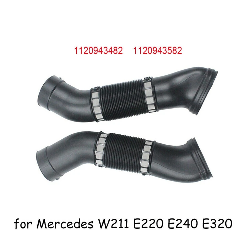 Car Air Intake Duct Hose for Mercedes Benz W211 E 220 E240 E320 2003-2005 1120943482 1120943582