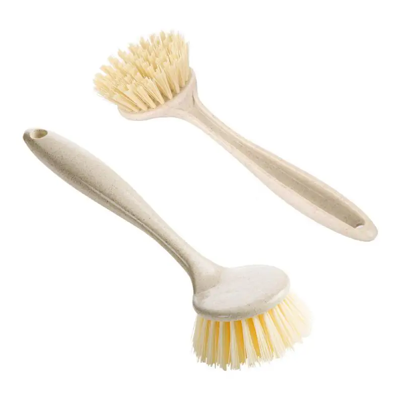 Long Handle Pan Pot Brush sink Dish Bowl Washing Cleaning Brush Multifunctional Practical Stain removal Kitchen Cleaning Tools