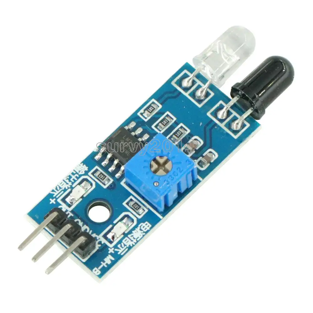 IR Infrarot Hindernis Vermeidung Sensor Modul für arduino Intelligente Auto Roboter 3-Pin Reflektierende Photoelektrische