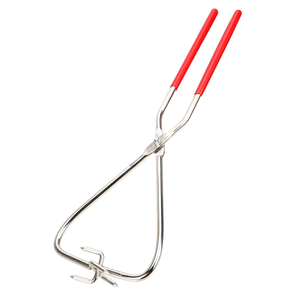 Pliers Pottery Clamp with Plastic Handle Clay Sculpture Tools Hand Tool Stainless Steel Ceramics Tool