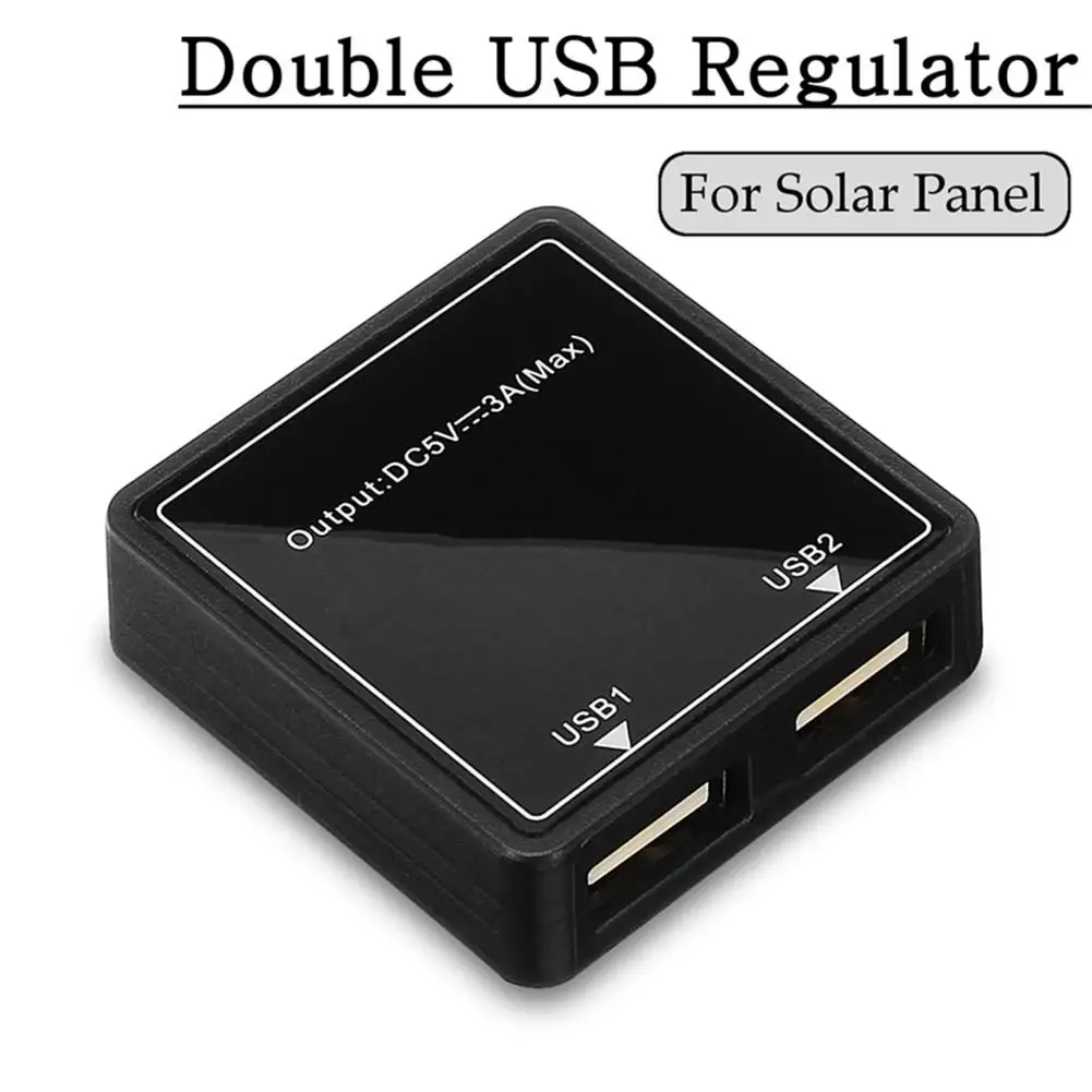 5V-20V To 5V 3A Maximum Dual USB Charger Regulator For Solar Panel Folding Cover With Battery Pack/phone Charging Power Module