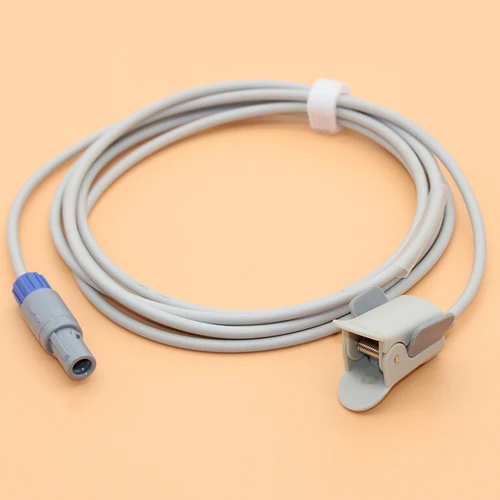 Imagen 2 del producto Compatible con Monitor oxímetro de pulso para pacientes Osen8000, Cable Sensor Digital PD Spo2 con enchufe de ángulo 6p 0 para adultos/niños