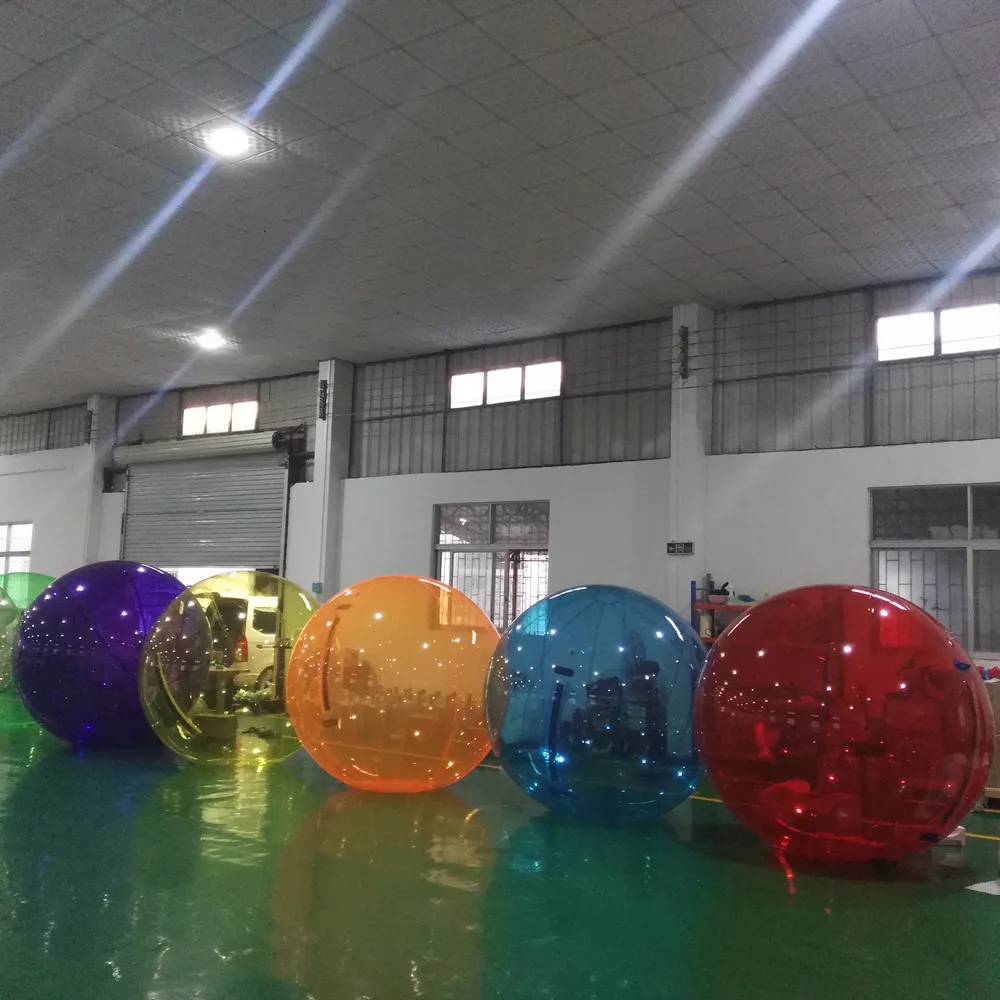 Bola de agua de TPU para caminar, globo inflable de 2m de alta calidad, bola gigante para el agua, Zorb, Bola de agua para baile de juego, envío gratis