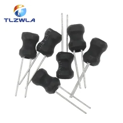 10PCS 0608 6*8mm I-shape Power Inductor Inductance Copper Coil 1MH 68uh 100uh 150UH 220 330 470 uH 2.2MH 3.3MH 4.7MH 10MH Hot