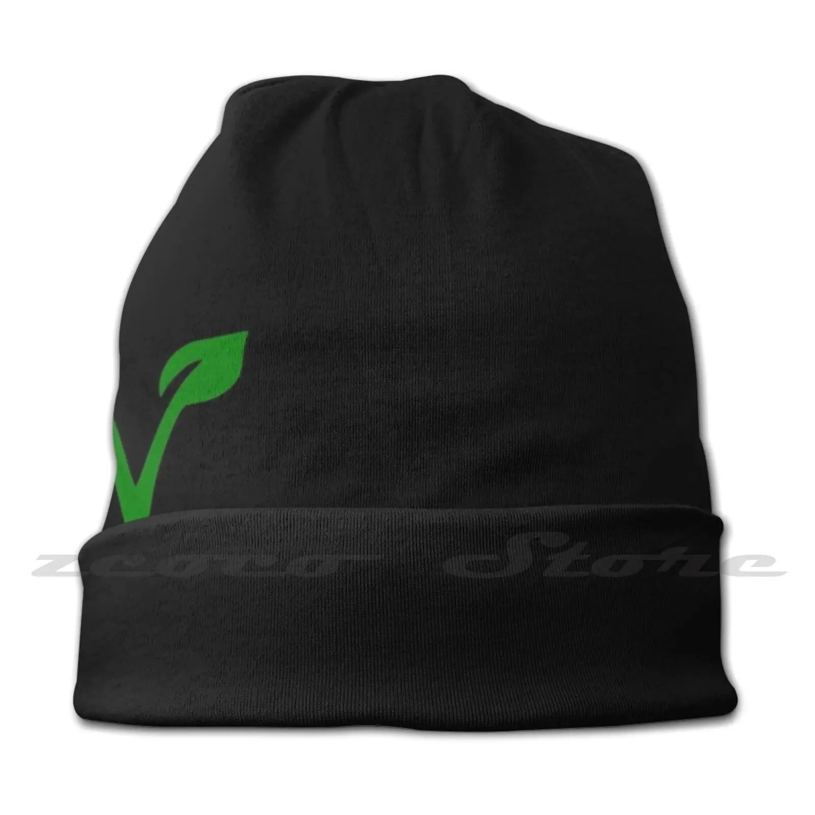 Vegan Logo Face Mask Adult Kids Knit Hat Hedging Cap Outdoor Sports Breathable Vegan Vegan Animal Rights