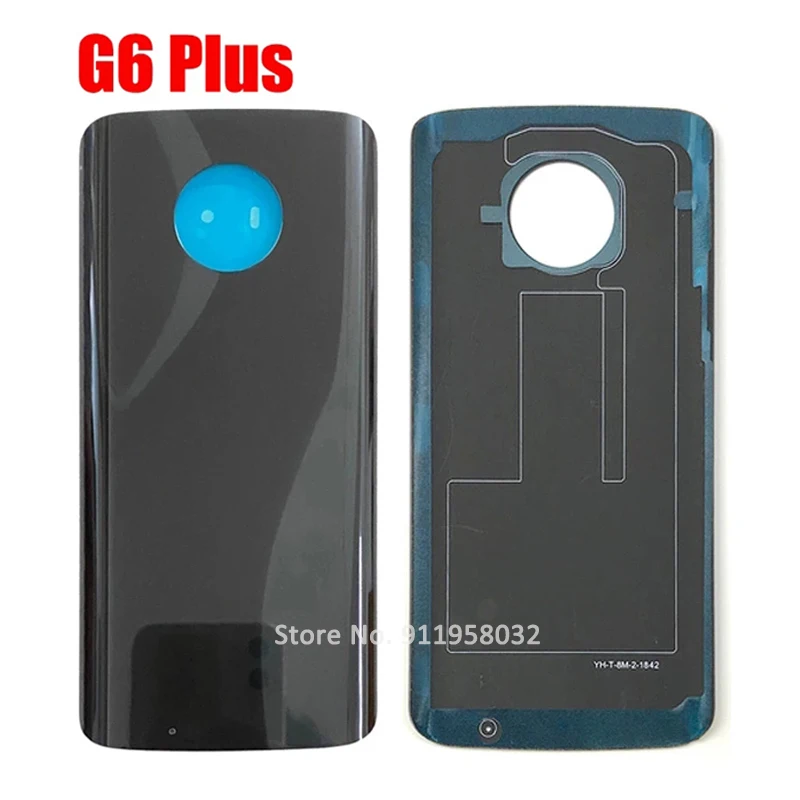 Back Cover For Motorola Moto G6 Battery Door Housing For Moto G6 Play Back Cover Housing For G6 Plus Battery Cover Replacement