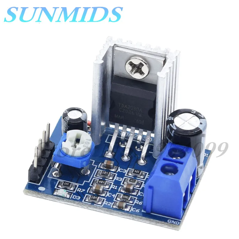 5pcs 6-12V Single Power Supply TDA2030A Audio Amplifier Board Module