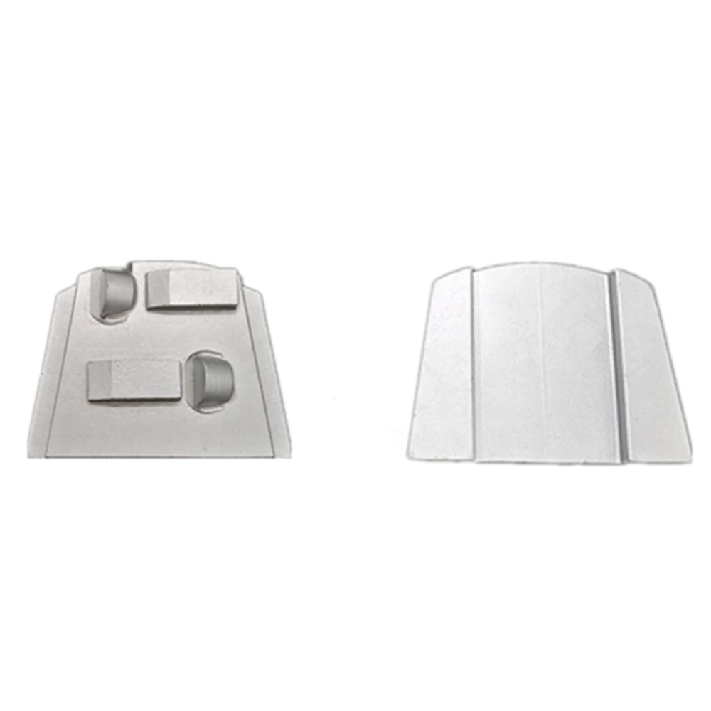 PHX20 PHX Trapezoid Two Half PCD Grinding Shoes with Sacrificial Bars Abrasive PCD Tipped Floor Pads for Epoxy Coating Removing