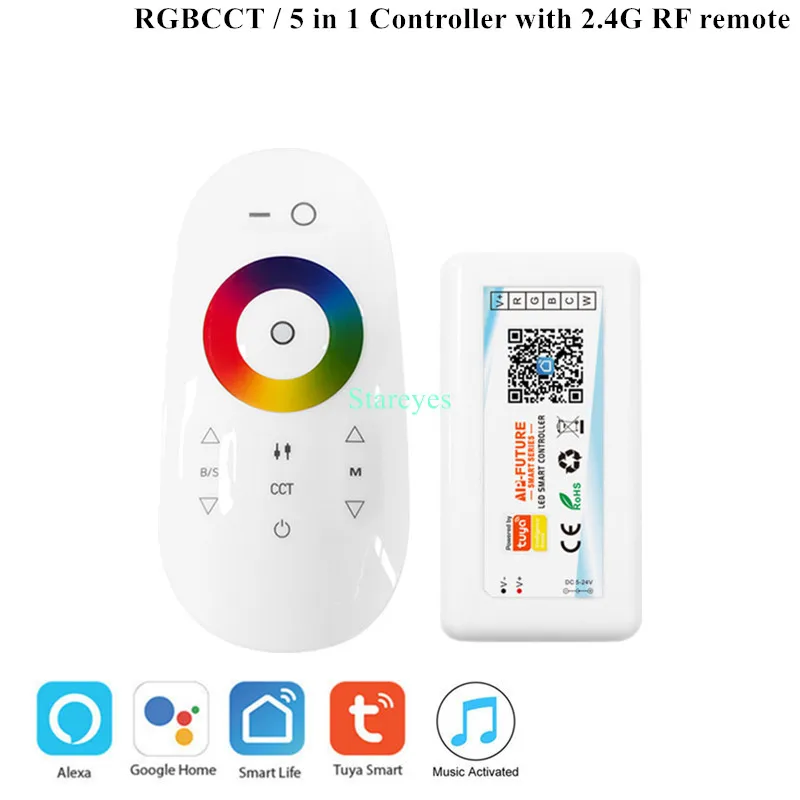 RGBCCT add 2.4G RF
