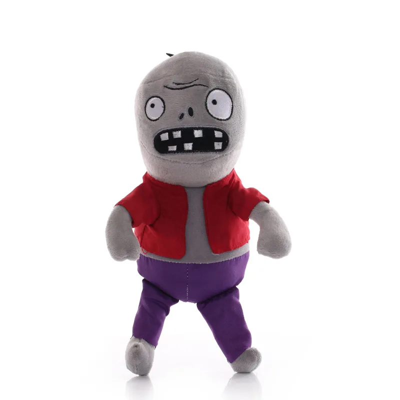 Plants vs Zombies juguetes de peluche PVZ Zombies, gorros, pirata Zombies, peluche suave, regalo para niños, 30cm, 1 pieza