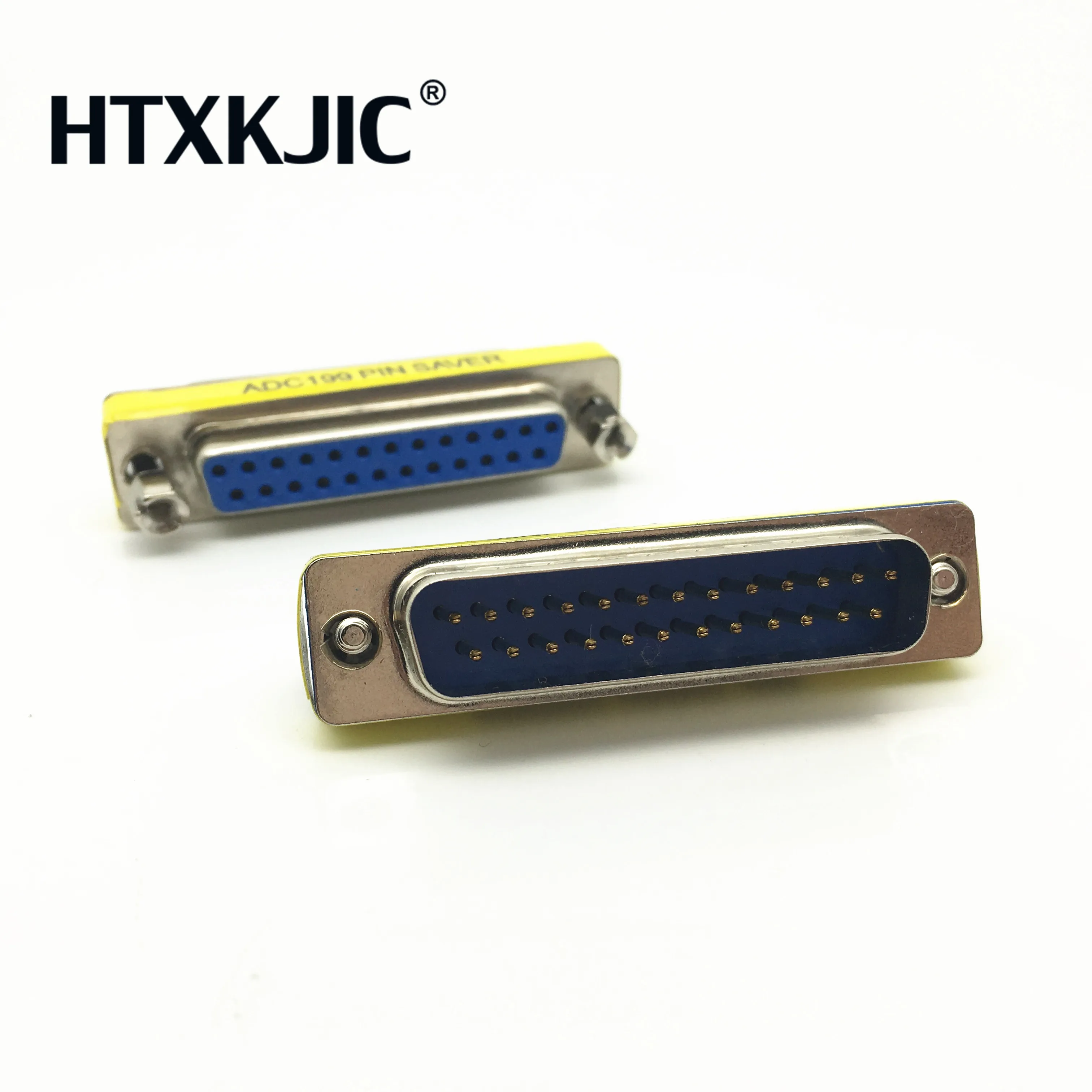 Cabo serial embutido para db25, adaptador de 25 pinos, para homens, conectado, para fêmea, db25 m, f