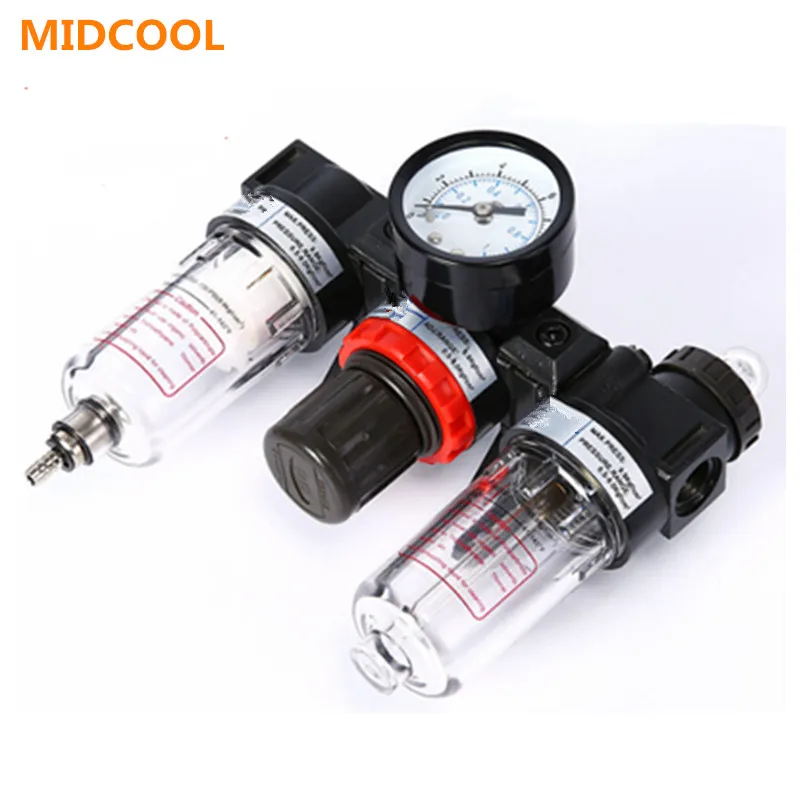 AC1500 AC2000 BC2000  Pneumatic Air Source Treatment Units Port Filter Regulator Lubricator Combination