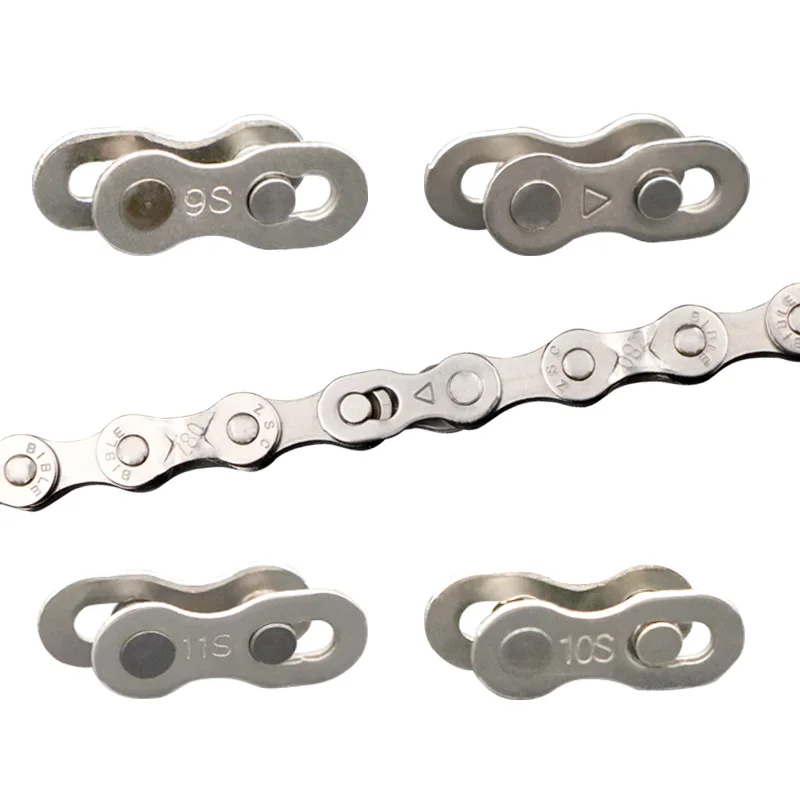 5 Paar Fahrradketten-Verbindungsstücke, magische Schnellverschlüsse für Fahrräder, geeignet für Mountainbikes, passend für 6/7/8/9/10/11-Gang-Schaltungen. – Detail 5