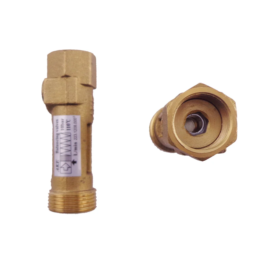 Imagem -02 - Leitura Direta g3 Usc-ms21ta Medidor de Fluxo Mecânico 28l Min da Mola Medidor de Fluxo de Bronze Válvula de Balanceamento do Leitor de Fluxo