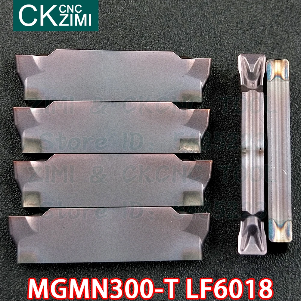 MGMN300-T LF6018 MGMN 300 T LF6018 3 مللي متر كربيد إدراج قطع الحز إدراج أدوات مخرطة معدنية باستخدام الحاسب الآلي أدوات لالفولاذ المقاوم للصدأ