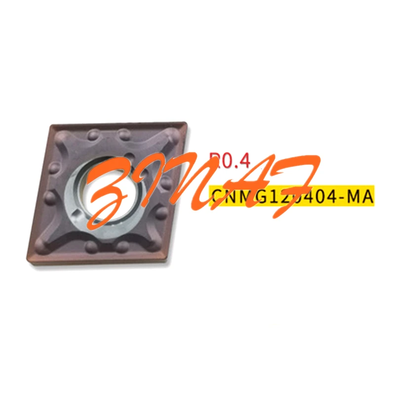 10 قطعة CNMG120404 CNMG120408-MA كربيد إدراج للخارجية تحول أداة مخرطة معدنية CNMG120408 باستخدام الحاسب الآلي تحول إدراج أداة القطع