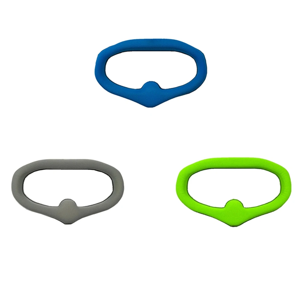 Almohadilla de ojos para DJI Digital FPV gafas reemplazo de placa facial para tela amigable con la piel