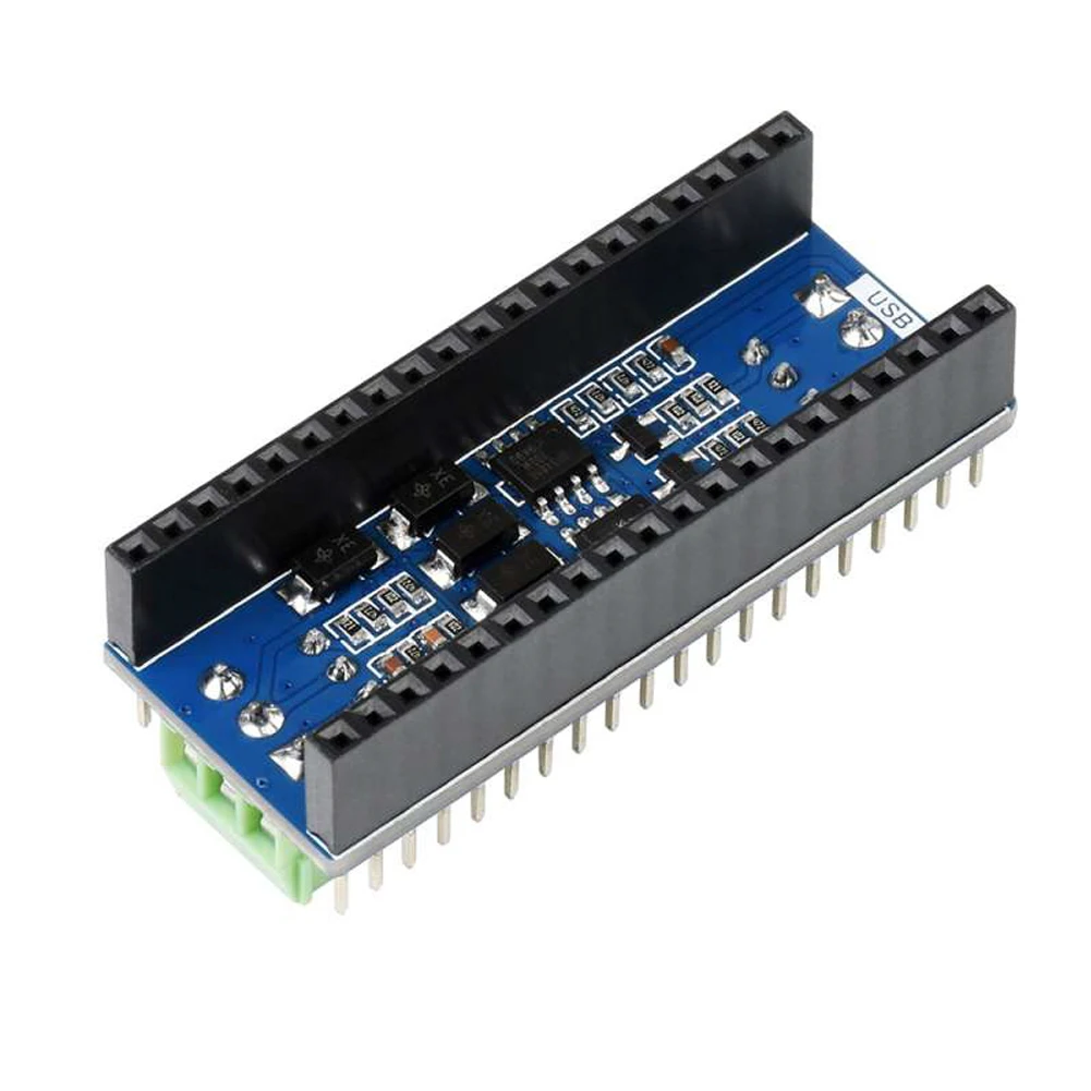 Scheda di estensione del modulo RS485 a 2 canali Waveshare per ricetrasmettitore Raspberry Pi Pico SP3485 UART a RS485 Standard Pico Header
