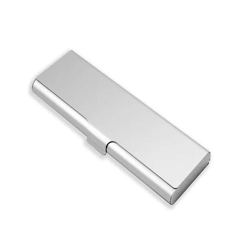 Metalowy aluminiowy piórnik Costom Logo Student Stationery Box Pencil Case Pencil Case Gift Box Metal Pencil Box