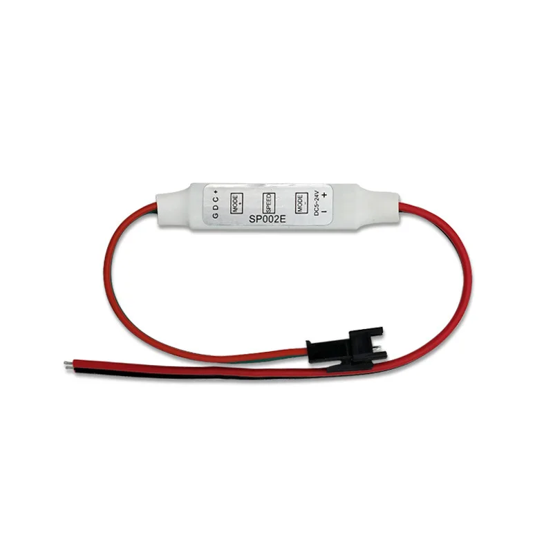 DC5V-24V LED Controller SP002E 3 Keys Mini Pixel Controller for WS2801 WS2811 LED Strip Light