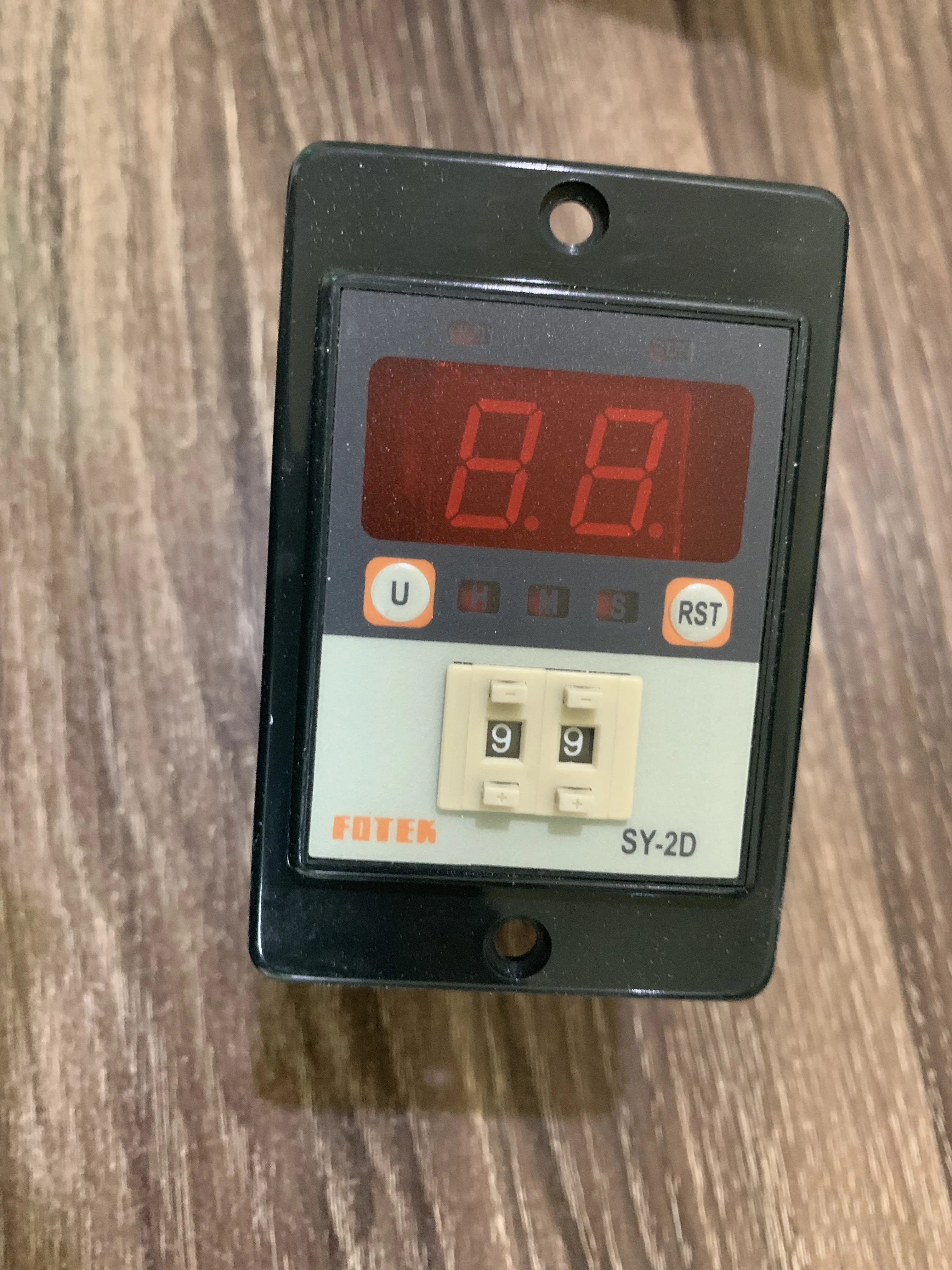 FOTEK time relay SY-2D relay     2-digit display