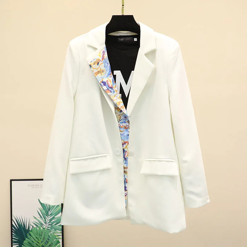 2024 New Spring Casual Blazer da donna con bottoni giacca autunno Blazer Slim nero cappotto femminile capispalla manica lunga da donna