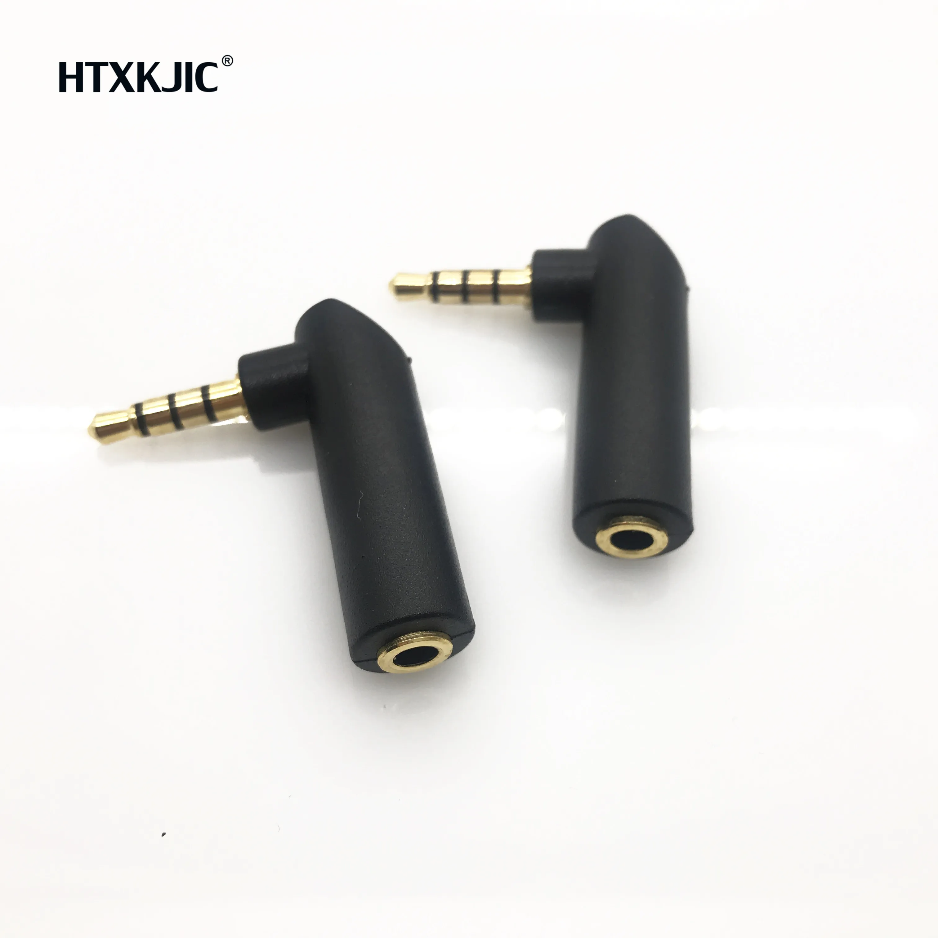 90 Gradi a Destra Ad Angolo di 3.5 Millimetri Maschio a Femmina Audio Adattatore Del Convertitore Del Connettore di Tipo L Stereo Auricolare Microfono Spina Martinetti