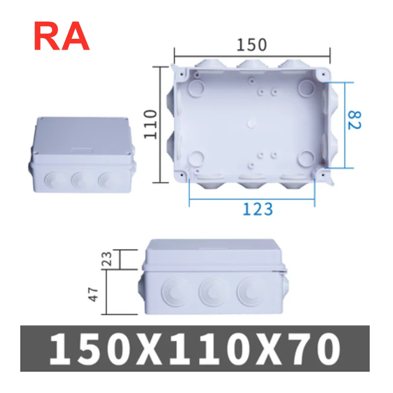 Variant: RA 150x110x70mm