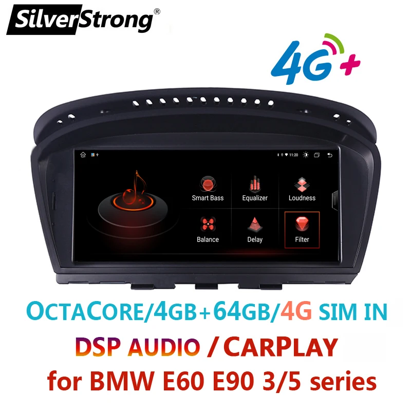 Spain stock ready 4GB 64GB Car multimedia player for BMW 5 Series E60 E61 E63 E64 E90 E91 E92 CCC CIC iDrive Radio GPS Car Play