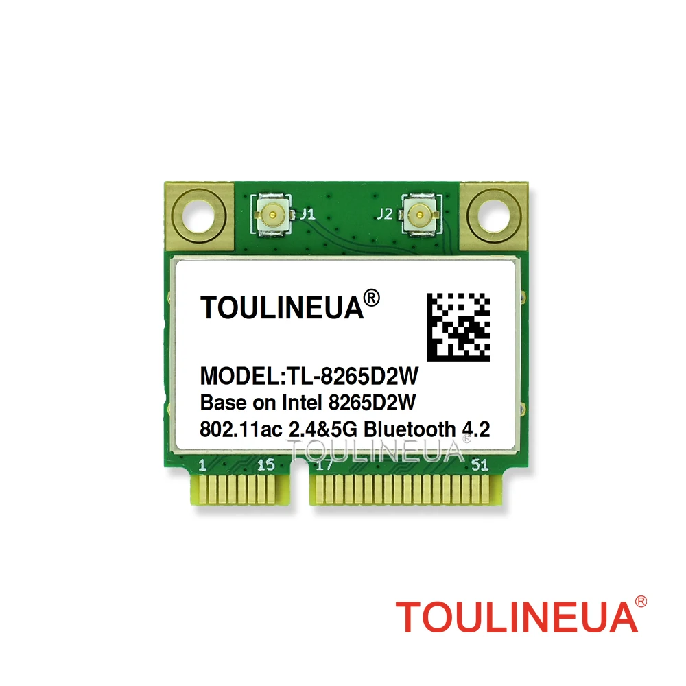 TL-8260HMW Intel 8260HMW 8260 Intel8260 8260 AC 8265AC AX200 AX200HMW Mini PCIe WiFi Network Card PK 7260HMW 7260AC