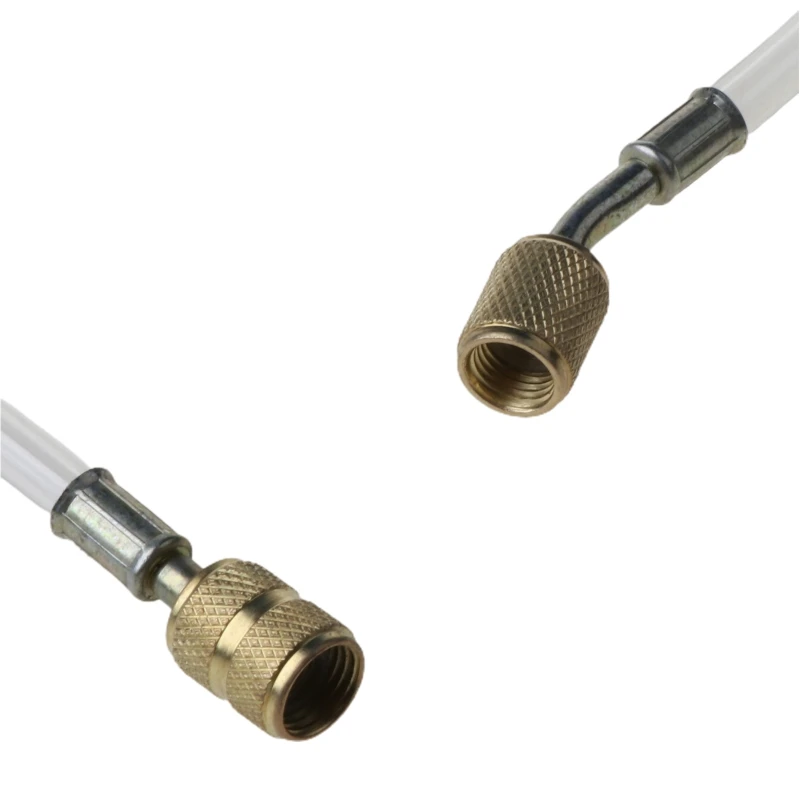 Ar condicionado flúor tubo de alta pressão freon tubo geladeira líquido adicionando flúor mangueira condicionador acessórios do carro