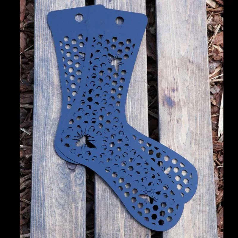 Acrylic laser cut Honeycomb with Bee Sock Blocker 5 sizes,Socks forms,Handmade Socks Blockers,Hand knit socks Knitting gift idea