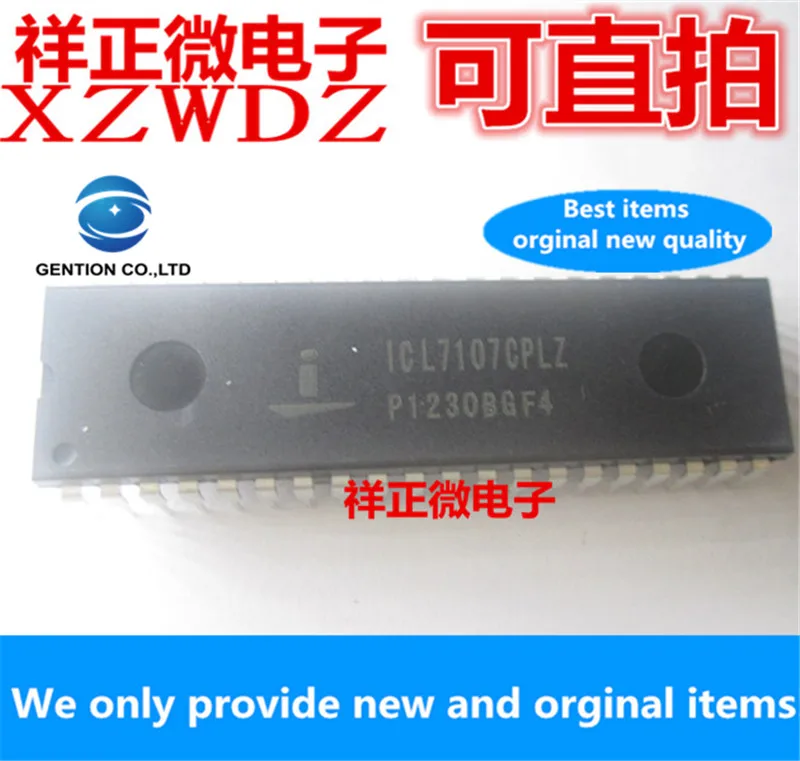 10pcs 100% orginal new real stock ICL7107CPLZ 3.5 bit A/D converter CMOS DIP-40