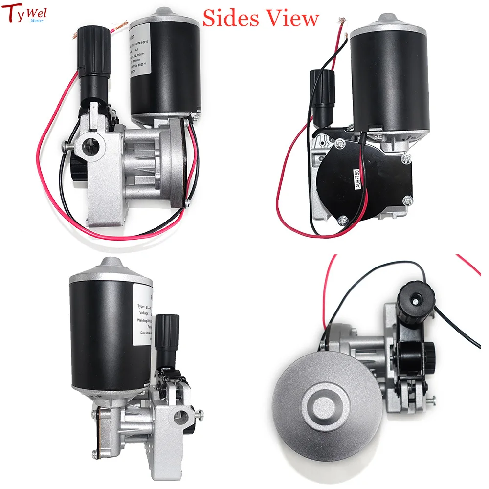 Welding Wire Feeder DC 24V 2 Rolls SSJ-4C Wire Feed Assembly Feeder Roll for Steel Aluminum Flux Cored Wire MIG Welder