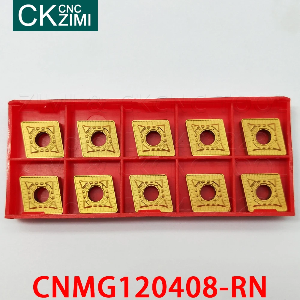 CNMG120408-RN BP010 CNMG432-RN Karbida Sisipan Eksternal Turning Sisipkan Alat CNC Logam Mesin Bubut Alat CNMG untuk Baja Stainless Steel