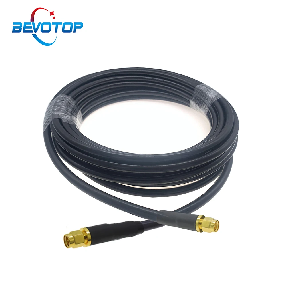 

5D-FB Cable SMA Male to SMA Male Plug RF Adapter Pigtail 50Ohm 5DFB Low Loss RF Extension Cord Jumper 15CM 50CM 1M 5M 10M 20M