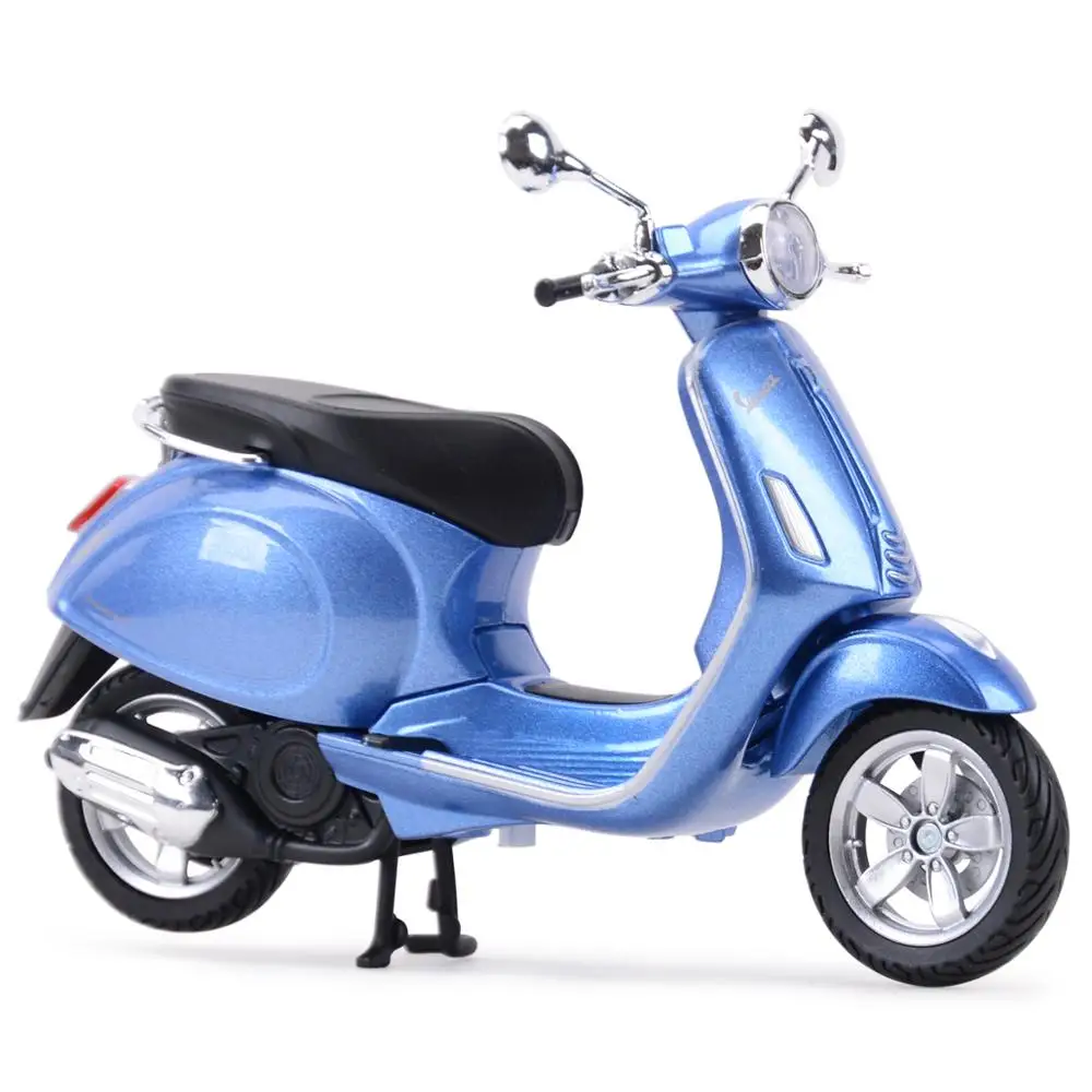 Maisto-Modèle réduit de moto Piaggio Ected Pa Primavera, 150 Leges, moulé sous pression, véhicule de collection, loisirs, jouets, échelle 1:12